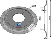 DD-Ring Ø600x4 - AgriParts