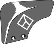 Manure skimmer board - left - AgriParts