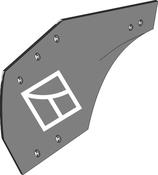 Moldboard - left - AgriParts