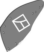 Moldboard - left - AgriParts