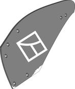 Moldboard - left - AgriParts