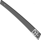 Moldboard slat - right - AgriParts