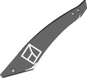 Moldboard slat - left - AgriParts