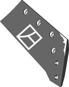 Reversible point share - 14'' - right - AgriParts