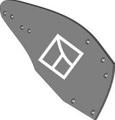 Moldboard - right - AgriParts