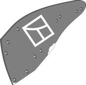 Moldboard - left - AgriParts