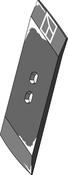 Reversible point - right - AgriParts