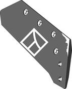 Reversible point share TA - 14'' - right - AgriParts