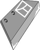 Reversible point share - 14'' - left - AgriParts