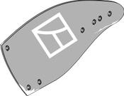 Moldboard - left - AgriParts