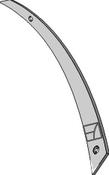 Moldboard slat - right - AgriParts