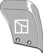 Manure skimmer board - right - AgriParts