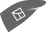 Moldboard - left - AgriParts