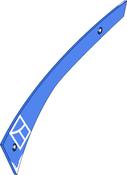 Moldboard slat SRP328PL3 - left - AgriParts