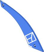 Moldboard slat SRP327PB4 - right - AgriParts