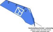 Beak share reinforced SSP350WP - right - AgriParts