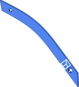 Moldboard slat SRP330W2 - right - AgriParts