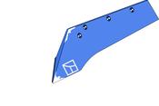 Beak share reinforced SSP351WPL - left - AgriParts