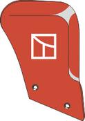 Manure skimmer board - right - AgriParts