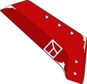 Reversible point share - 18'' - right - AgriParts