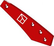 Moldboard slat - right - AgriParts