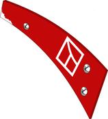 Moldboard slat - right - AgriParts
