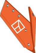 Reversible point share - right - AgriParts