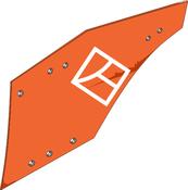 Moldboard one-piece - left - AgriParts
