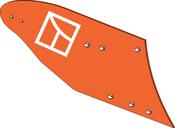 Moldboard one-piece - right - AgriParts