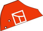 Grassland skimmer board - left - AgriParts