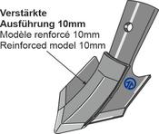 Sweep for quick change - 140mm - AgriParts