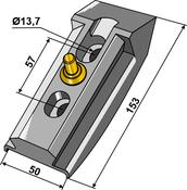 Adapter compl. - 410 Series - AgriParts