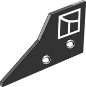 Landside tip - right - AgriParts