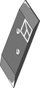 Reversible point 110x10 - right - AgriParts
