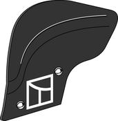 Manure skimmer board - left - AgriParts