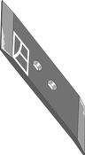 Reversible point 60x12 - left - AgriParts