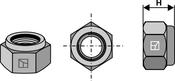 Self-locking hexagon nut - M12x1,25 - 10.9 - AgriParts image