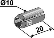 Clamping pin - Ø10x20 - AgriParts image