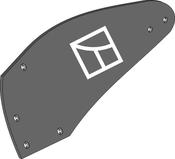 Moldboard - left - AgriParts
