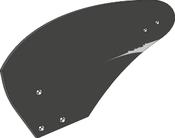 Moldboard - left - AgriParts