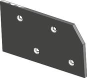 Landside 480x10 - left - AgriParts