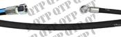 Hydraulic Hose Assembly 3/8 Swivel - 3/8 Banjo 0.5mtr - AgriParts