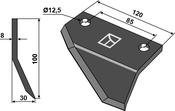 Trencher blade - left - AgriParts image