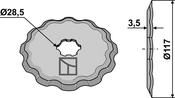 Cutter blade - AgriParts image