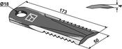 Straw chopper flail blade - AgriParts