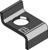Safety plate - AgriParts