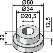 Bush 22xØ20,5xØ50 - AgriParts