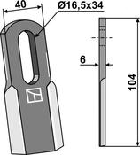 Straight blade - AgriParts image