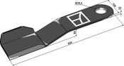 Mover-blade 620mm - left - AgriParts