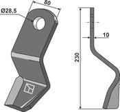 Blade - right model - AgriParts